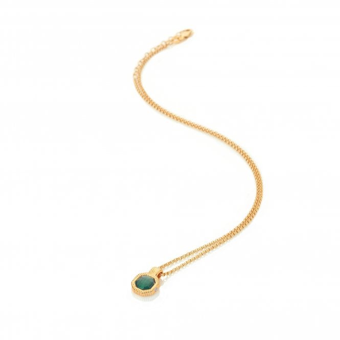 Hot Diamonds Revive Malachite Pendant