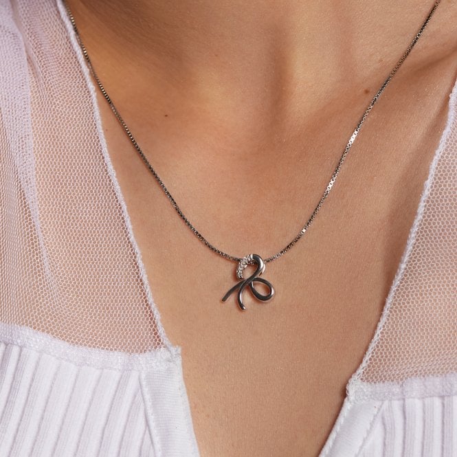 Hot Diamonds Ribbon Pendant