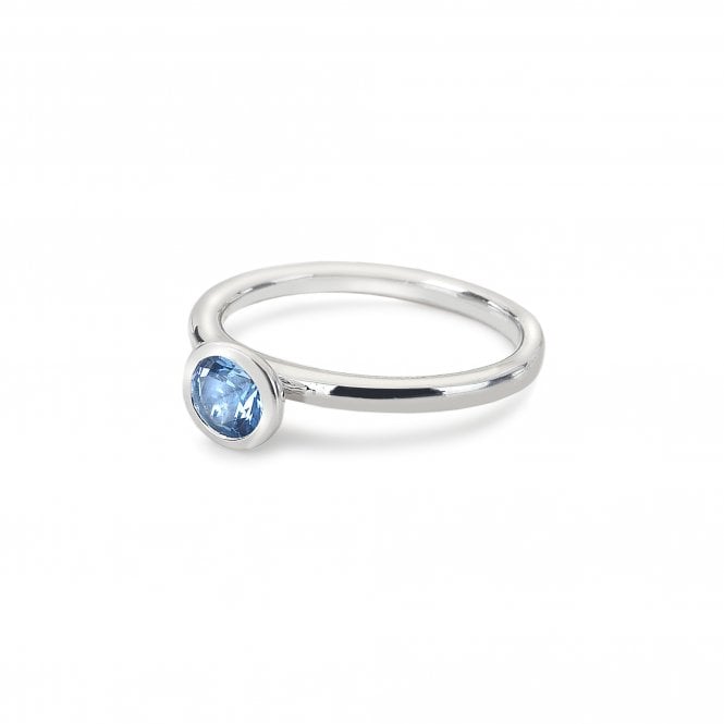 hot diamonds Scintilla Blue Peace Ring