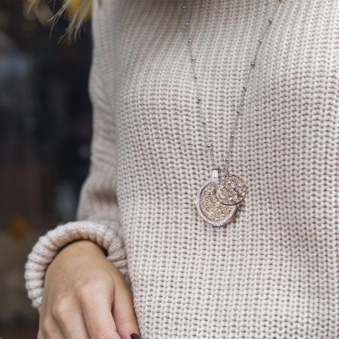 Hot Diamonds Scintilla Champagne Loyalty Coin - 33mm