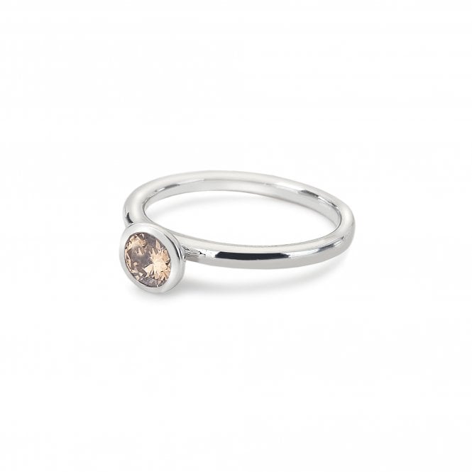 hot diamonds Scintilla Champagne Loyalty Ring