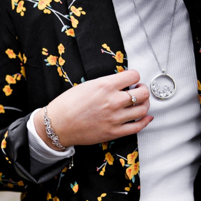 Hot Diamonds Scintilla Clear Innocence Ring