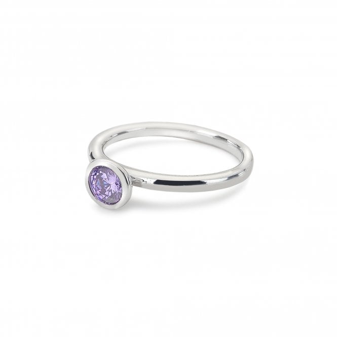 hot diamonds Scintilla Lavender Calmness Ring