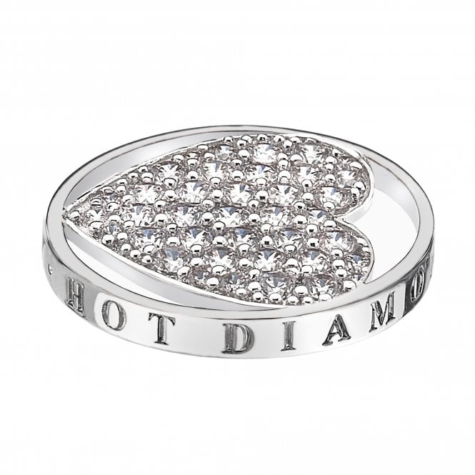 hot diamonds Scintilla Love Coin - 33mm
