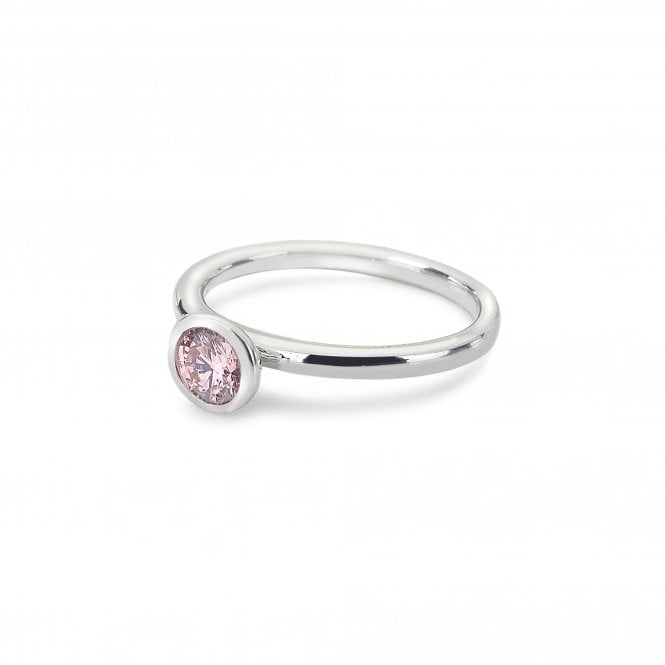 hot diamonds Scintilla Pink Compassion Ring