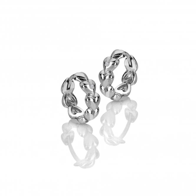 hot diamonds Serenity Heart Earrings
