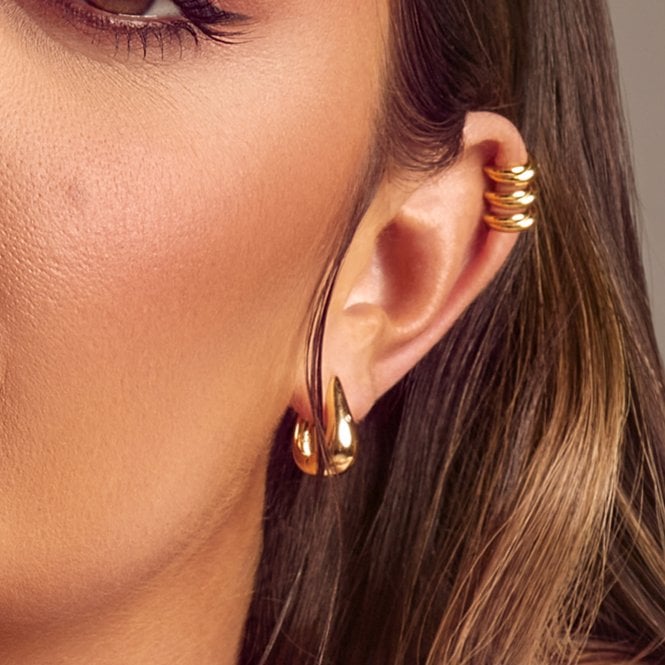 Hot Diamonds Soul Entwine Triple Ear Cuff