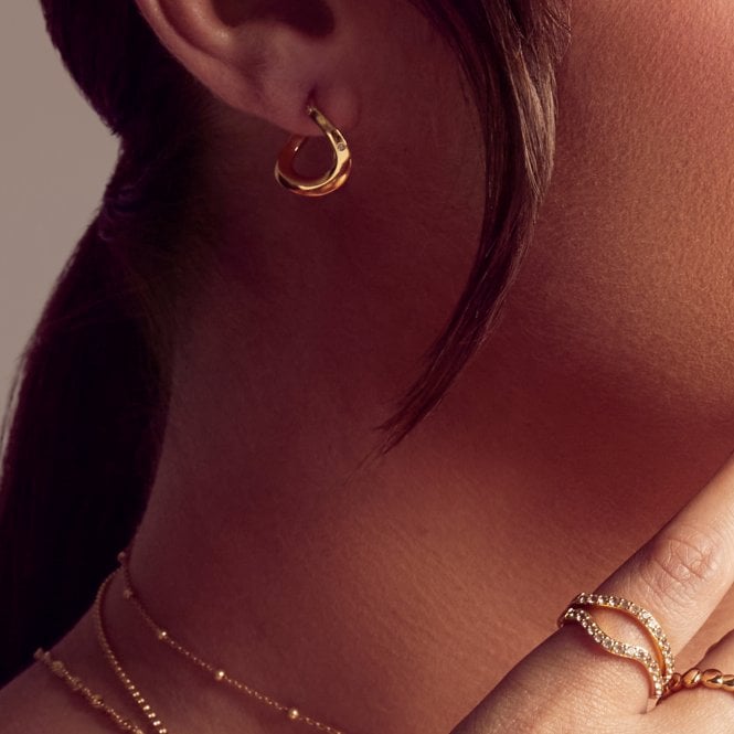 Hot Diamonds Soul Twist Earrings