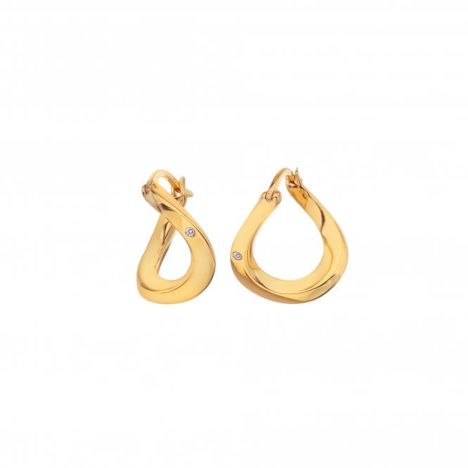 Hot Diamonds Soul Twist Earrings