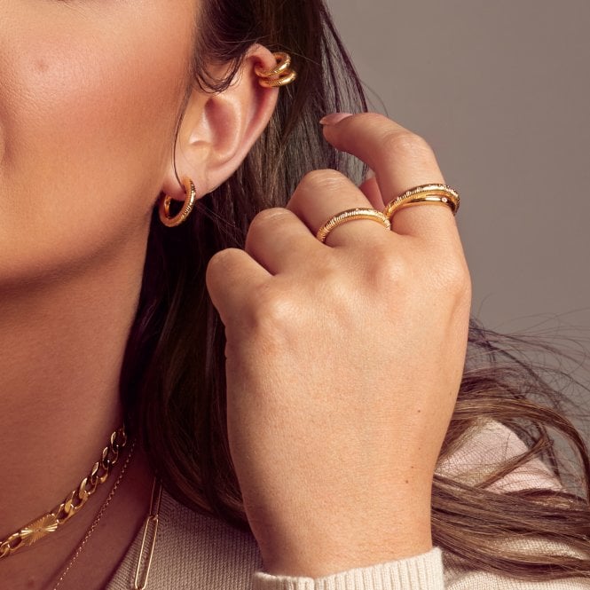 Hot Diamonds Spirit Duo Ring