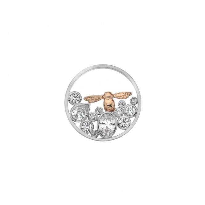 Hot Diamonds Spirito Libero Bee Coin - 25mm