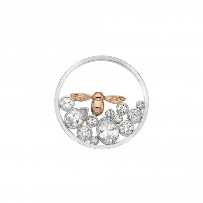 Hot Diamonds Spirito Libero Bee Coin - 33mm