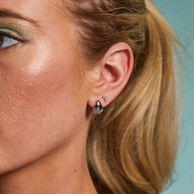 Hot Diamonds Spritz White Topaz Earrings