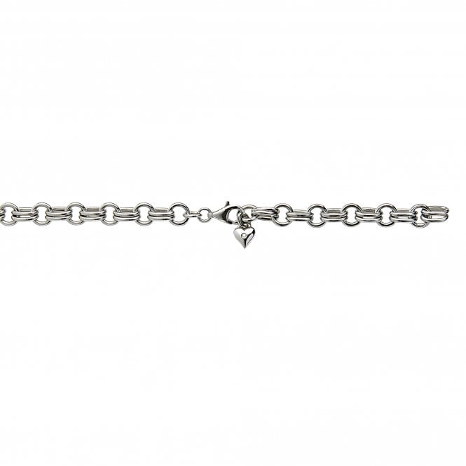 Hot Diamonds Statement Silver Charm Bracelet
