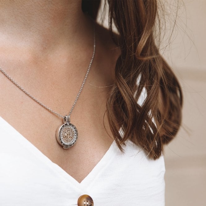 Hot Diamonds Sterling Silver Coin Keeper - 25mm