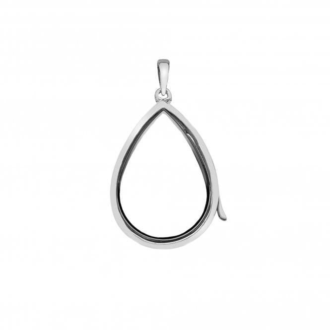 Hot Diamonds Sterling Silver Teardrop Locket