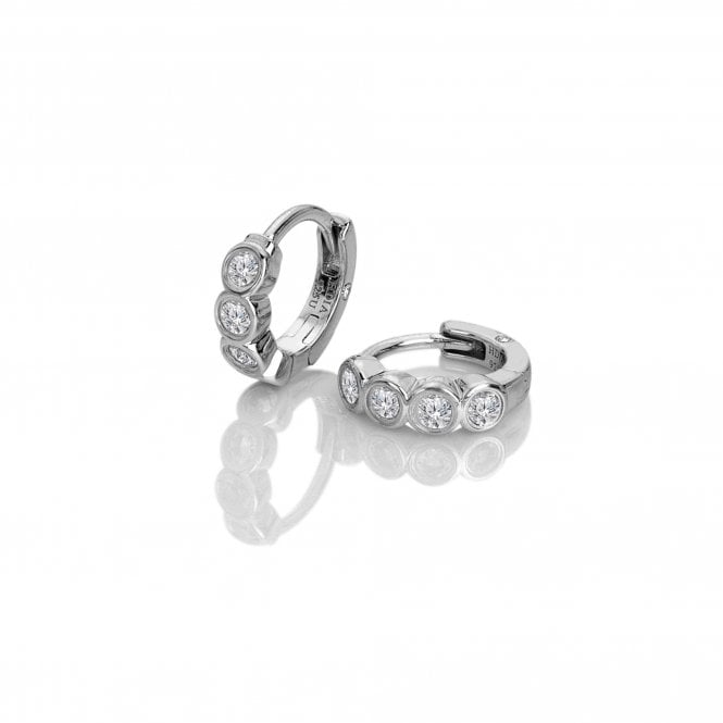 hot diamonds Tender Huggie Earrings