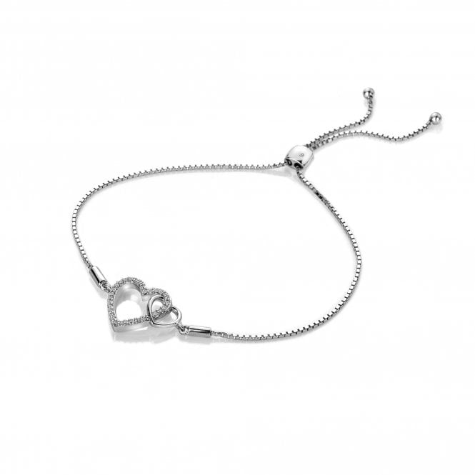 hot diamonds Togetherness Open Heart Bracelet
