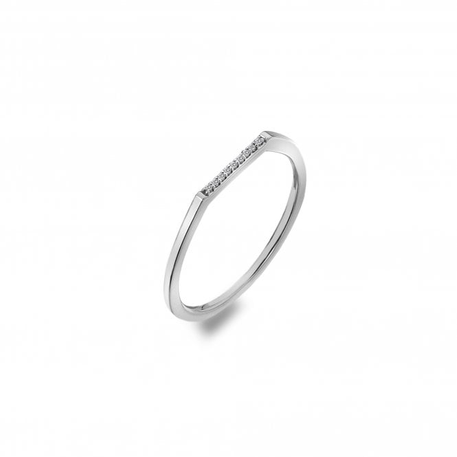 Hot Diamonds Tranquility Ring - 9ct White Gold