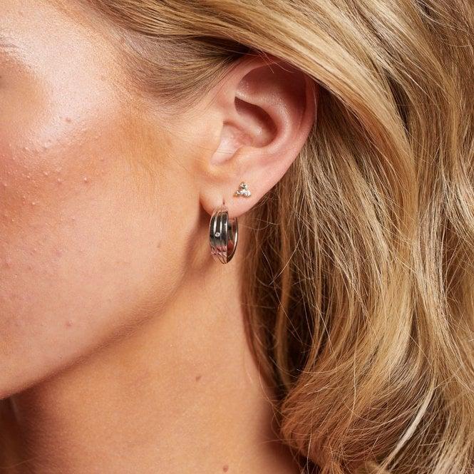 Hot Diamonds Trio Hoop Earrings