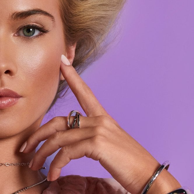 Hot Diamonds Trio Ring