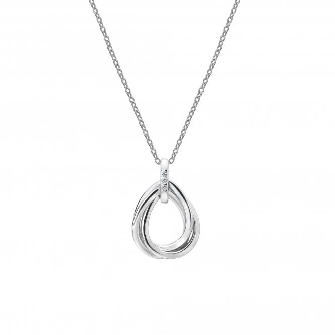 Hot Diamonds Trio Teardrop Pendant