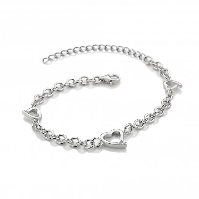 hot diamonds Warm Heart Bracelet