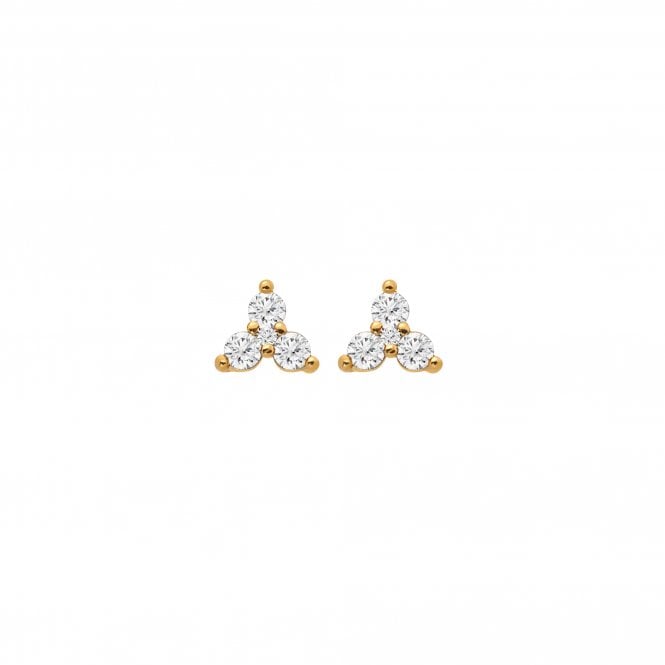 Hot Diamonds White Topaz Stud Earrings