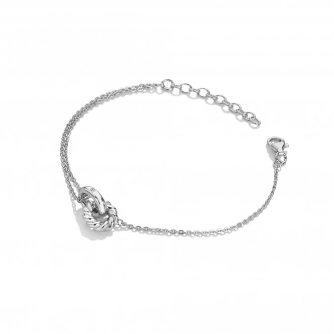 hot diamonds Willow Rope Bracelet