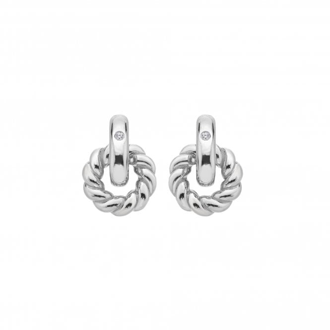 Hot Diamonds Willow Rope Earrings