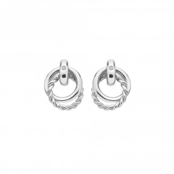 Hot Diamonds Willow Rope Earrings