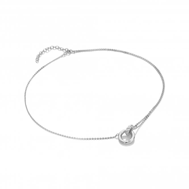 hot diamonds Willow Rope Necklace