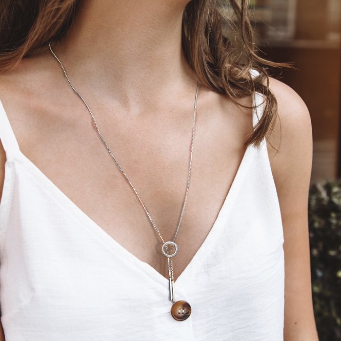 Hot Diamonds Youthful Circle Lariat