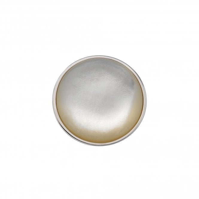 Hot Diamonds Innocence White Mother Of Pearl Coin - 33mm