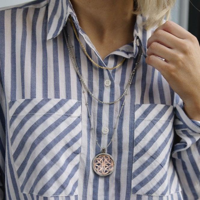 Hot Diamonds Kindness And Wisdom Rose Gold Plated Coin 33mm