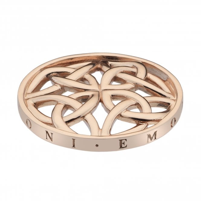 hot diamonds Kindness and Wisdom Rose Gold Plated Coin 33mm