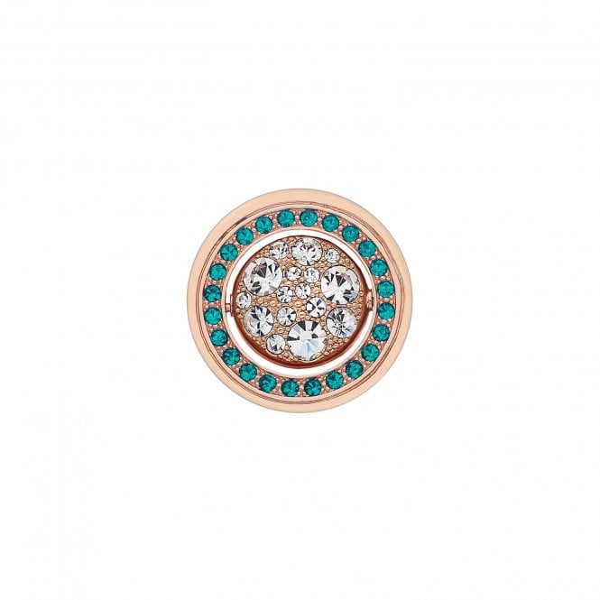 Hot Diamonds Purity And Healing Rose Gold Plated Coin - 25mm