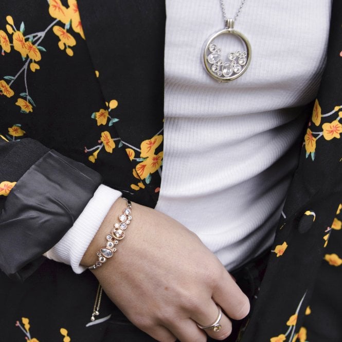 Hot Diamonds Purity & Loyalty Bracelet Rose Gold Plated