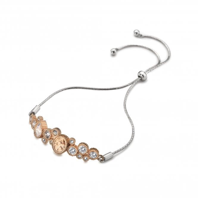 hot diamonds Purity & Loyalty Bracelet Rose Gold Plated