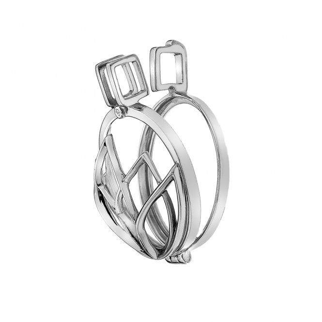 hot diamonds Rinascita Sterling Silver Coin Keeper - 25mm