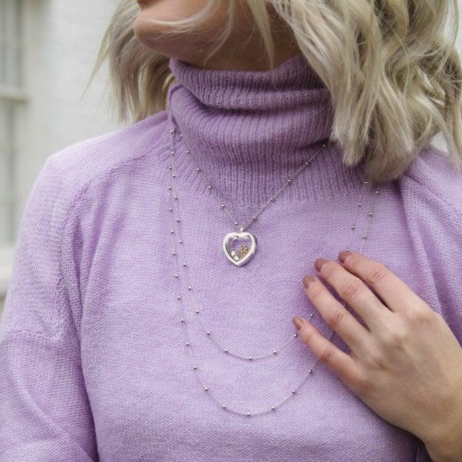 Hot Diamonds Rose Gold Plated Sterling Silver 18th Birthday With White Topaz Cabochons