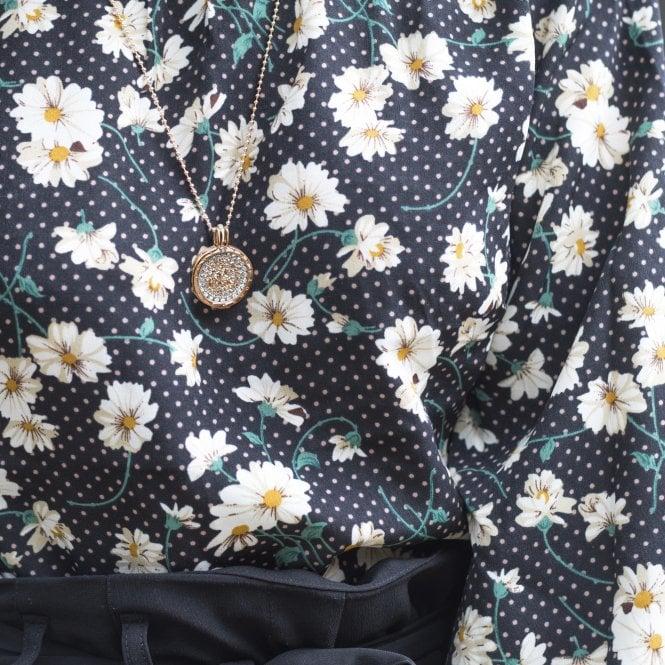 Hot Diamonds Rose Gold Plated Sterling Silver Coin Keeper - 25mm