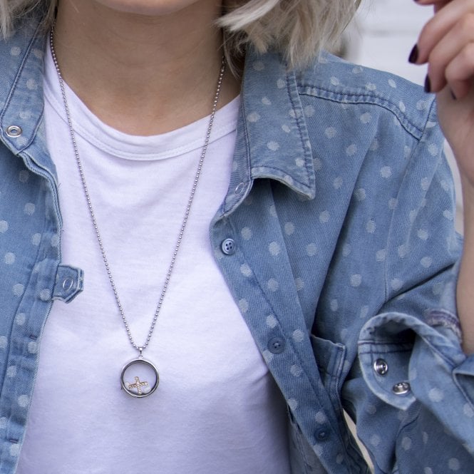 Hot Diamonds Rose Gold Plated Sterling Silver Kiss With Moonstone Cabochons