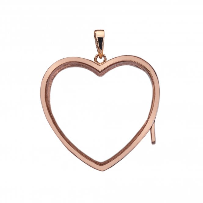 Hot Diamonds Rose Gold Plated Sterling Silver Large Love Locket