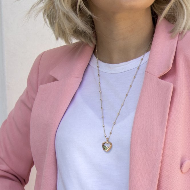 Hot Diamonds Rose Gold Plated Sterling Silver Small Love Locket