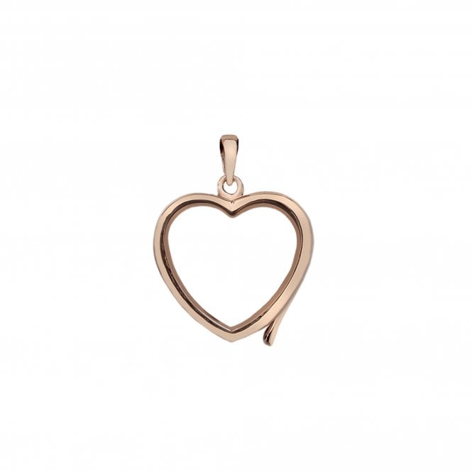 Hot Diamonds Rose Gold Plated Sterling Silver Small Love Locket