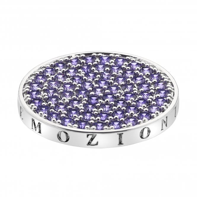 hot diamonds Scintilla Violet Spirituality Coin - 33mm