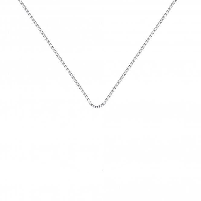 Hot Diamonds 'Storyteller' 16"-18" Sterling Silver Box Chain