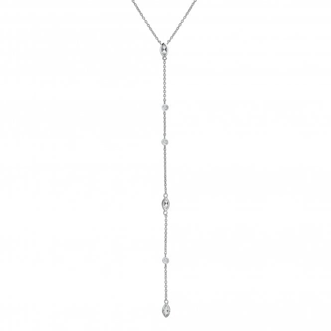 Hot Diamonds Tender Waterfall Marquise Statement Necklace