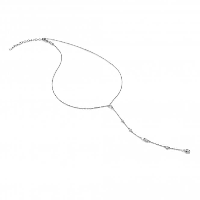 hot diamonds Tender Waterfall Marquise Statement Necklace